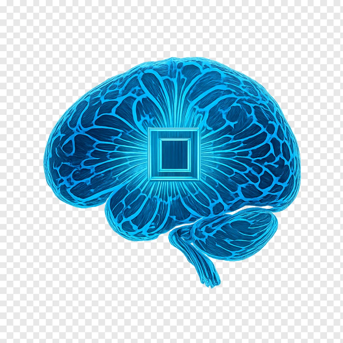 Artificial Intelligence Brain Technology PNG