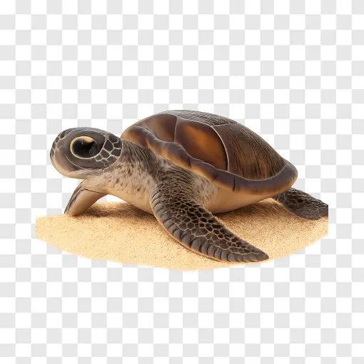 Endangered Sea Turtle PNG Image For Conservation Projects