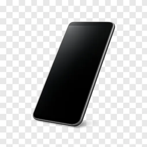 Futuristic Flagship Smartphone PNG Transparent Image
