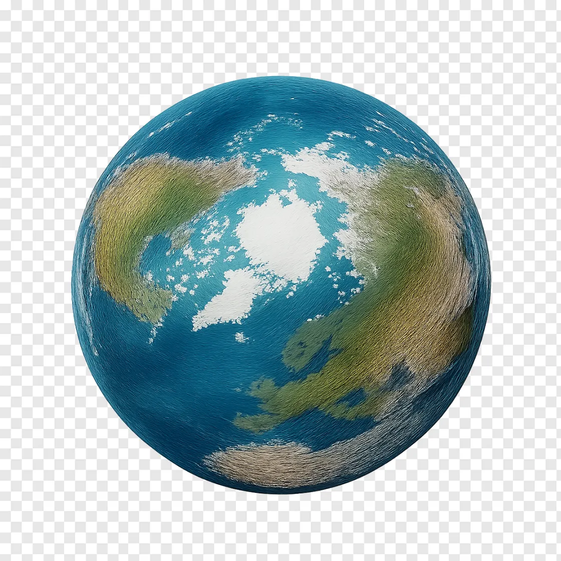 Arctic Ice Cap Melt Transparent PNG Image