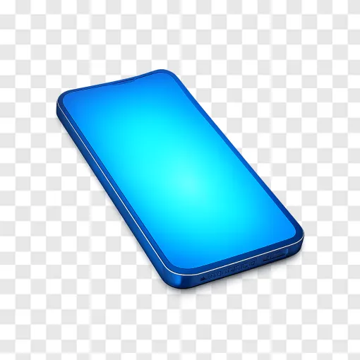Modern Flagship Smartphone PNG Transparent Image