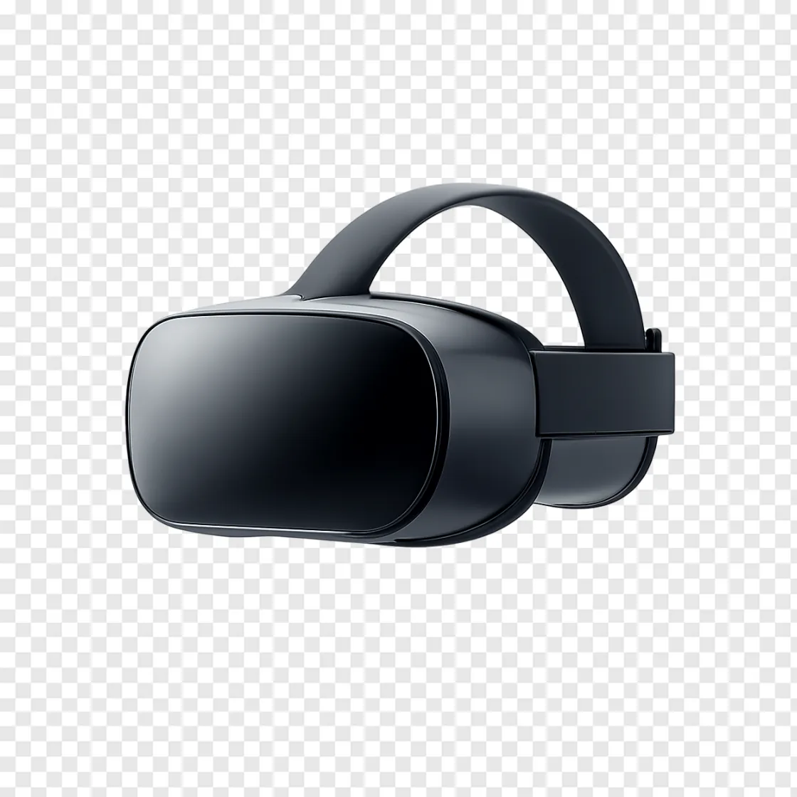 Futuristic VR Glasses PNG Transparent Background