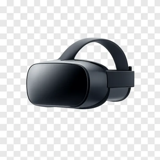 Futuristic VR Glasses PNG Transparent Background