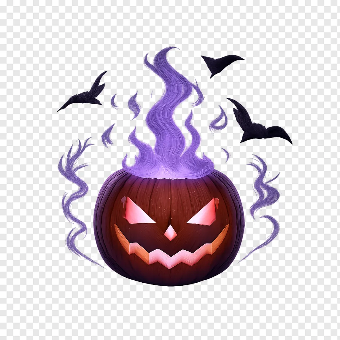 Fortnitemares Spooky Jack-o'-Lantern PNG Transparent