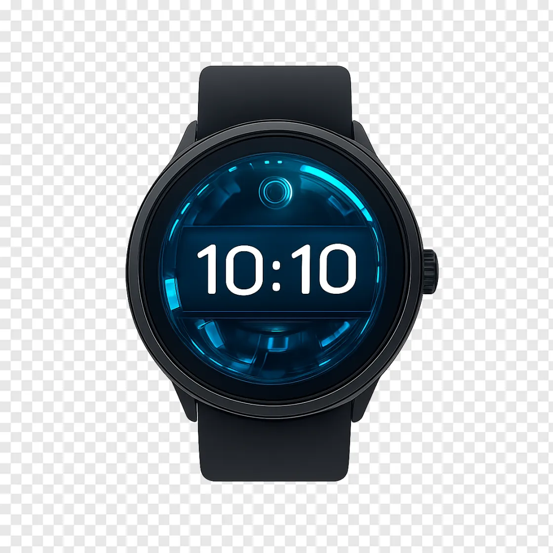Modern Smartwatch Bezel And Watch Face PNG