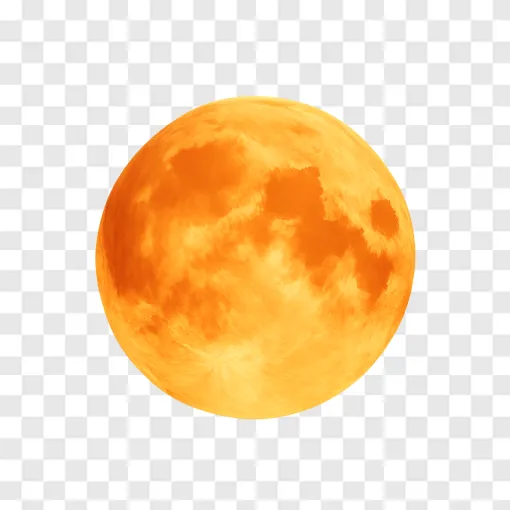 Harvest Moon PNG Image With Transparent Background