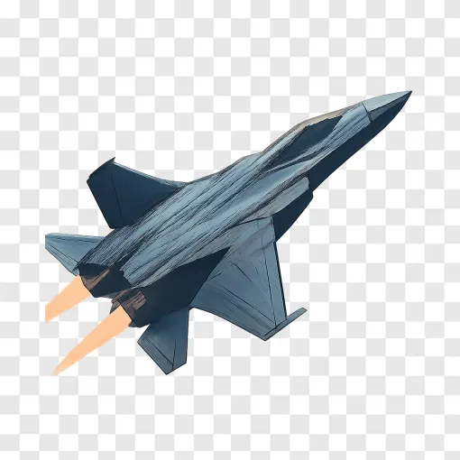 Fighter Jet PNG Image For Gaming Edits