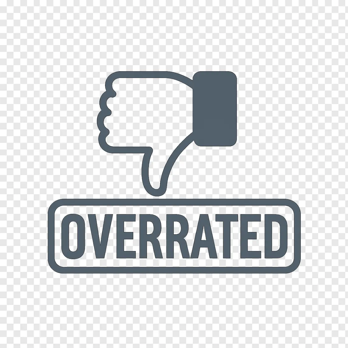 Overrated PNG Transparent Background Image