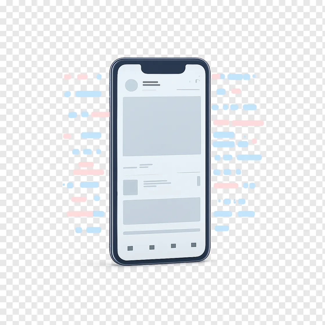 Social Media Algorithm PNG Icon For Tech Designs