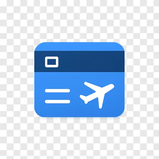 Digital Wallet Pass PNG Icon For Mobile Apps