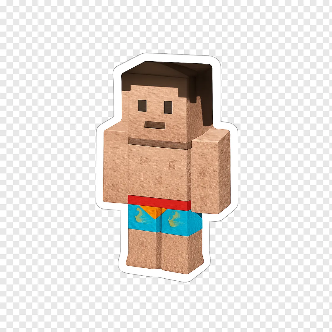Minecraft Boy Skin PNG Image