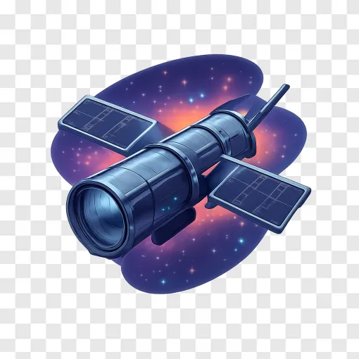 Space Telescope PNG Transparent Image