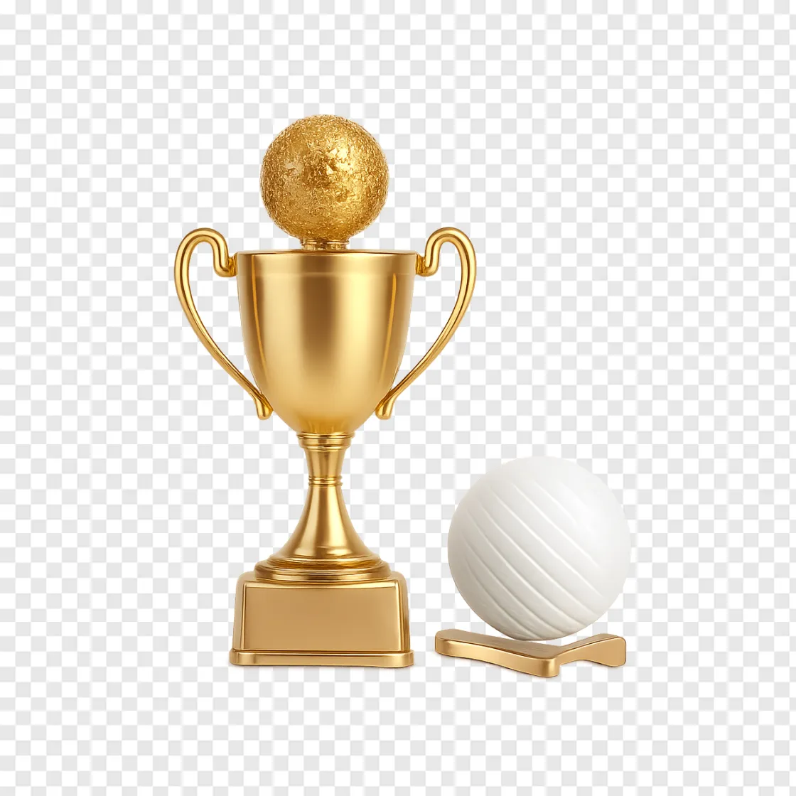 Golf Trophy PNG Image For Sports Designs