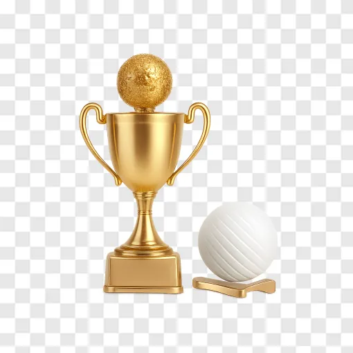 Golf Trophy PNG Image For Sports Designs