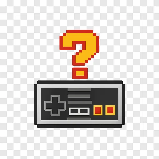 Retro Video Game Controller PNG Free Download