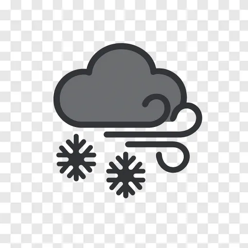 Winter Storm PNG Graphic For Weather Updates