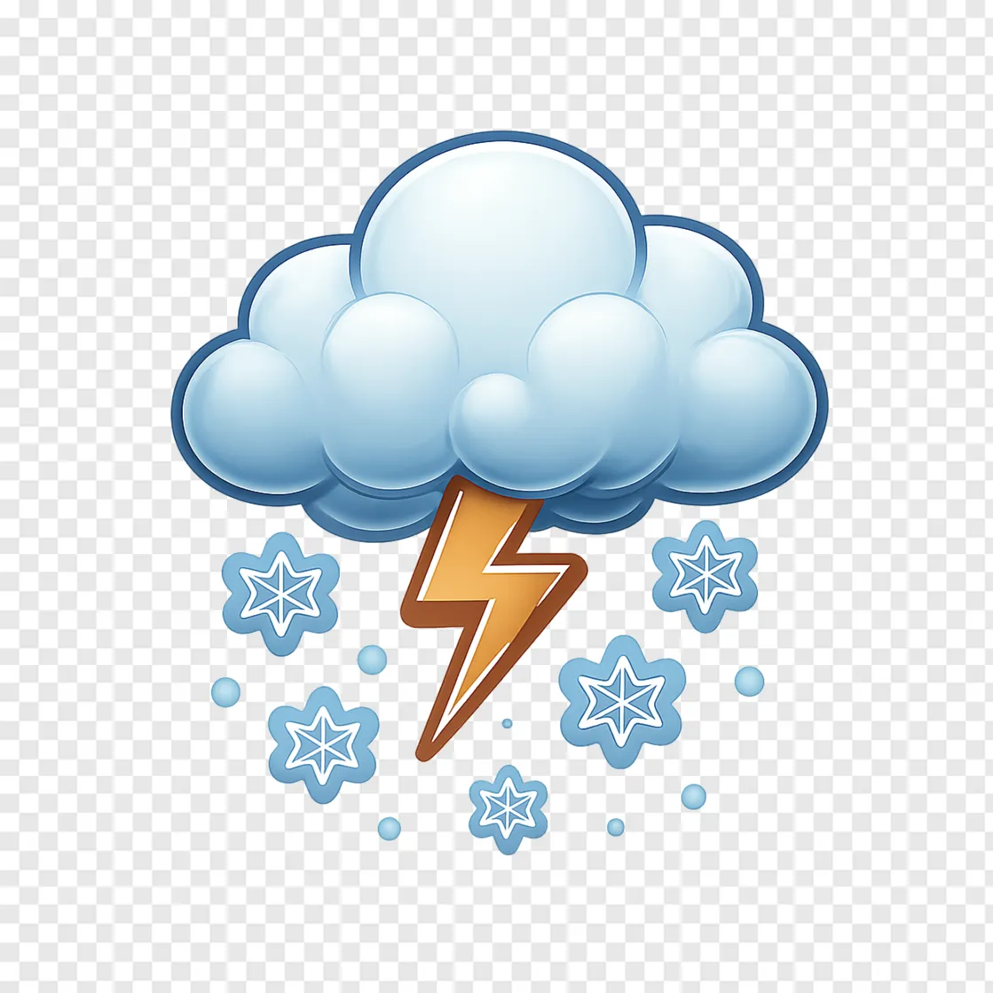Severe Winter Storm And Nor'easter PNG Image With Transparent Background