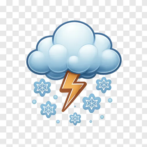 Severe Winter Storm And Nor'easter PNG Image With Transparent Background
