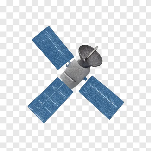Space Satellite PNG Image For Design