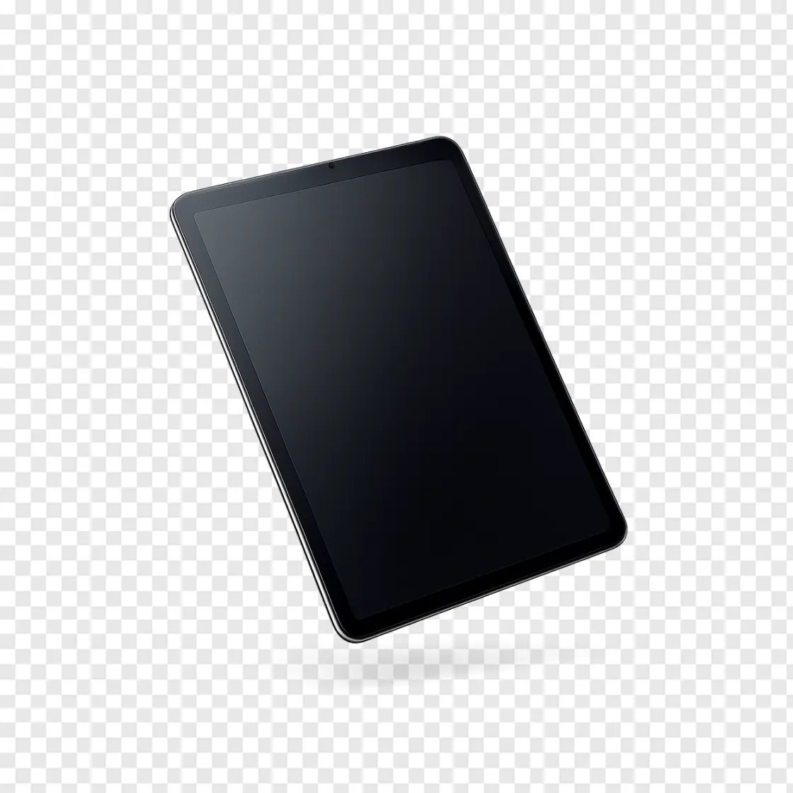 Modern Tablet PNG Image With Transparent Background