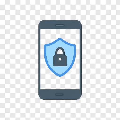 Secure Smartphone Privacy Concept PNG
