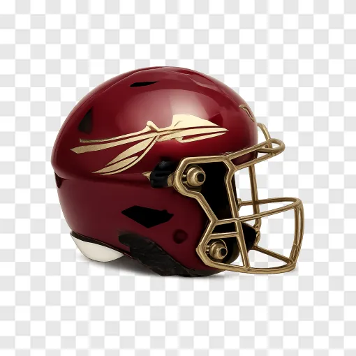 College Football Helmet PNG Transparent Image