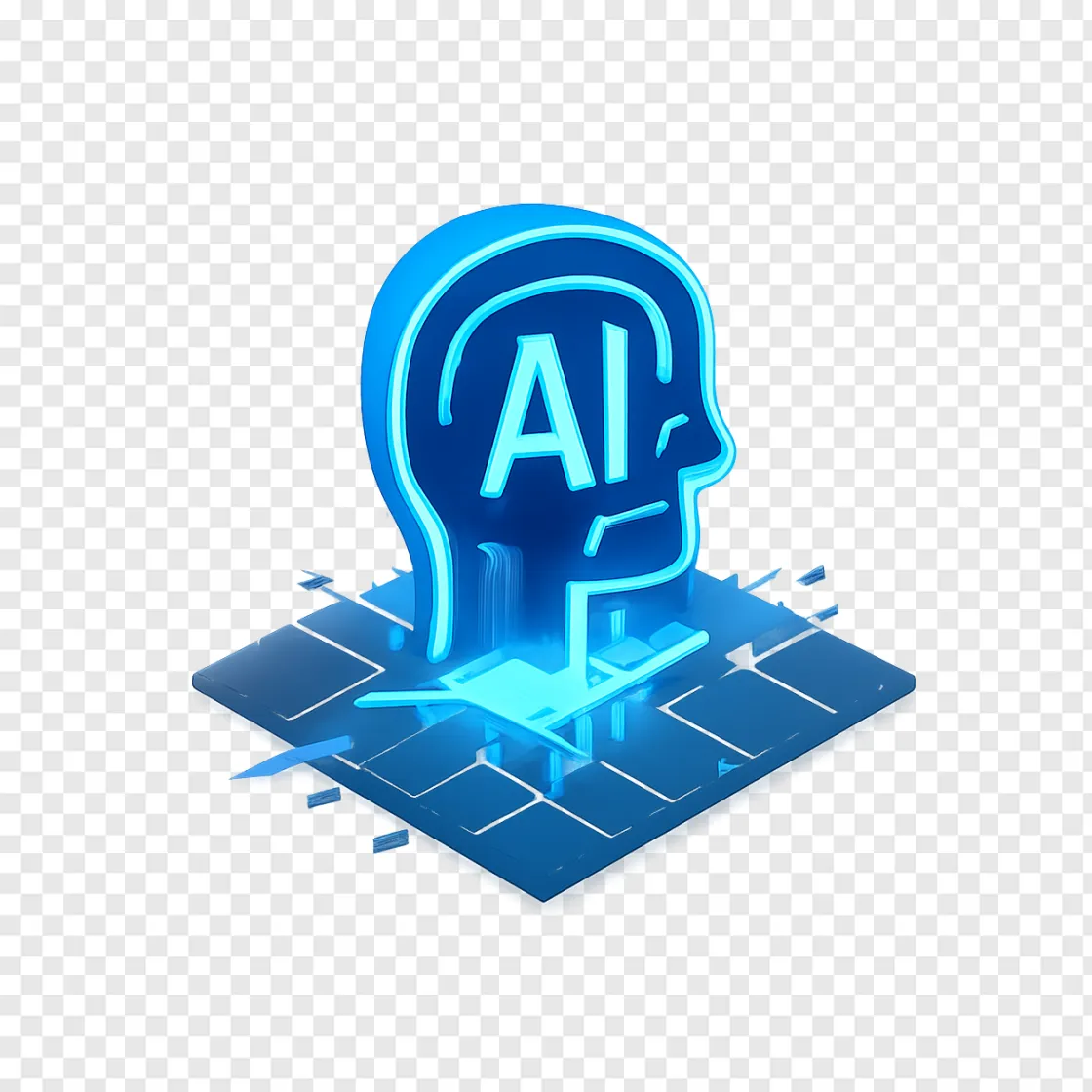 Autonomous AI Agent PNG Transparent Image
