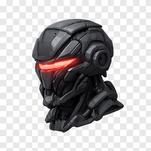 Code Geass Mecha Helmet PNG Transparent Background