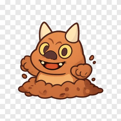 Ground Type Pokemon PNG Sticker