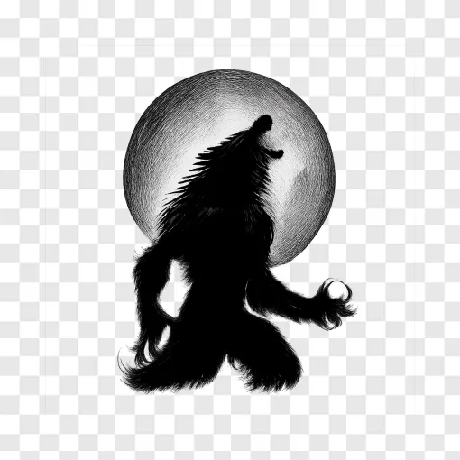 Werewolf PNG Image For Halloween And Horror Designs