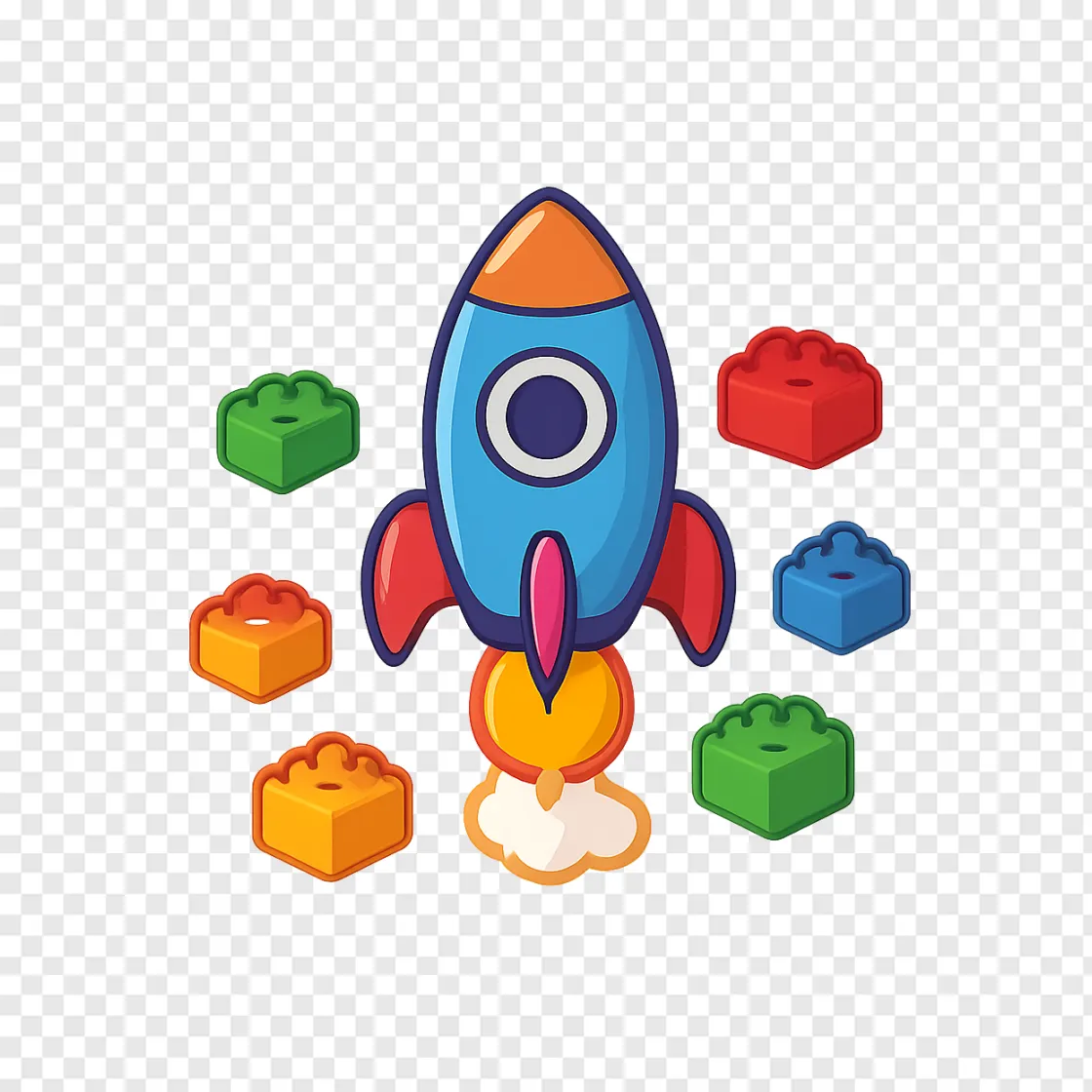 Roblox Rocket Build PNG Free Download