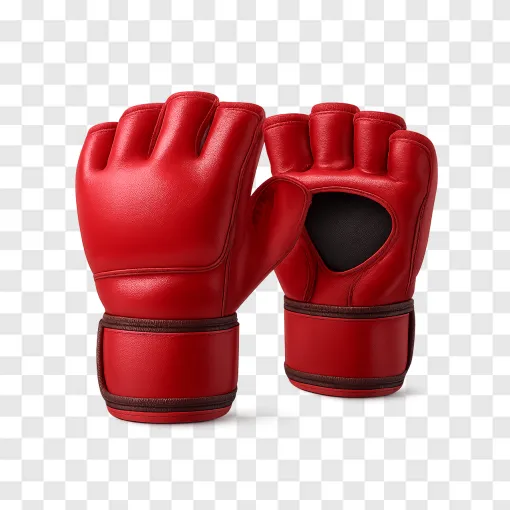 MMA Gloves PNG Transparent Image
