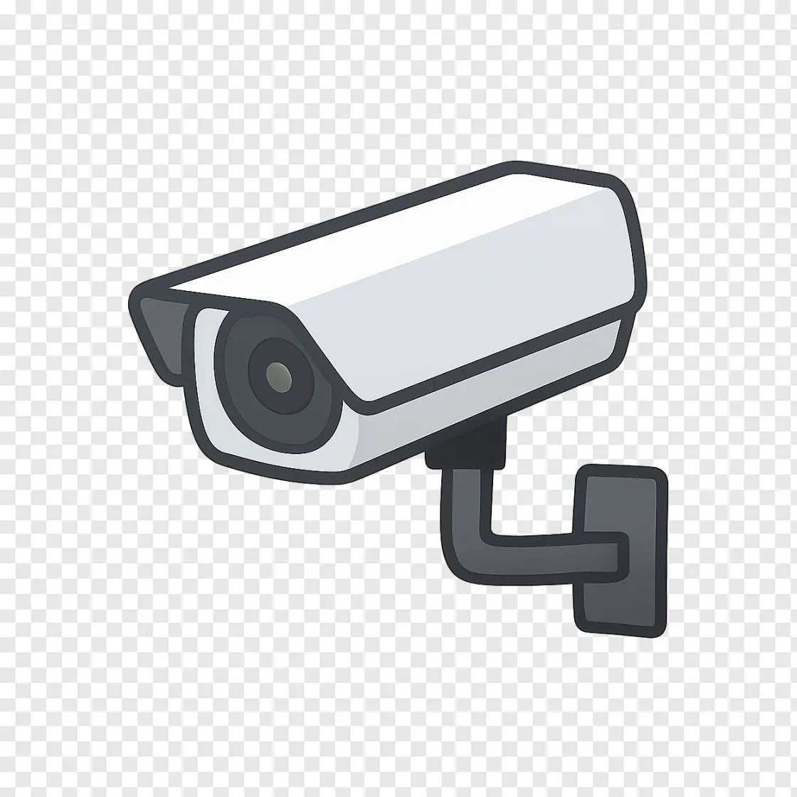 Security Camera PNG Vector Icon