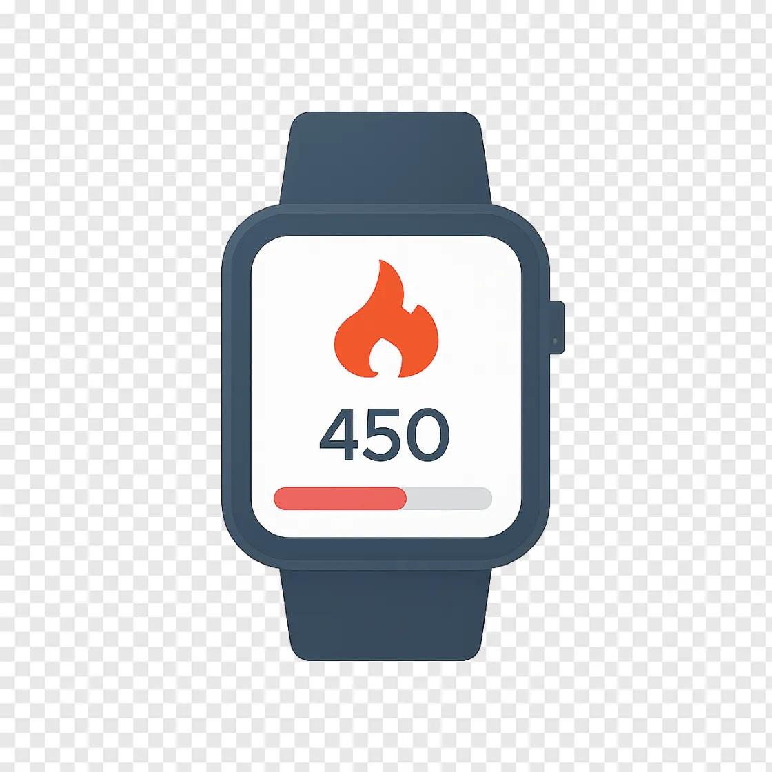 Fitness Smartwatch PNG Icon For Health And Activity Tracking