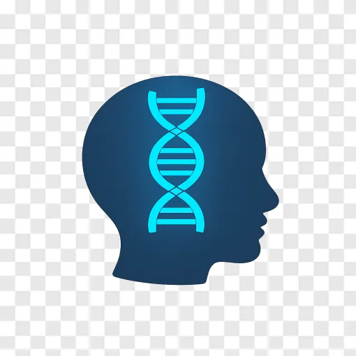 Human Brain DNA Genetics PNG Transparent Image
