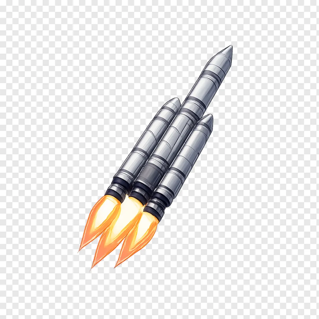 Space Rocket Launch PNG Image For Futuristic Designs