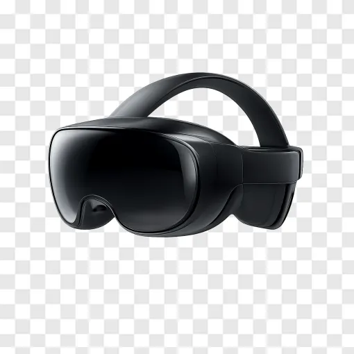 Futuristic Mixed Reality Headset PNG