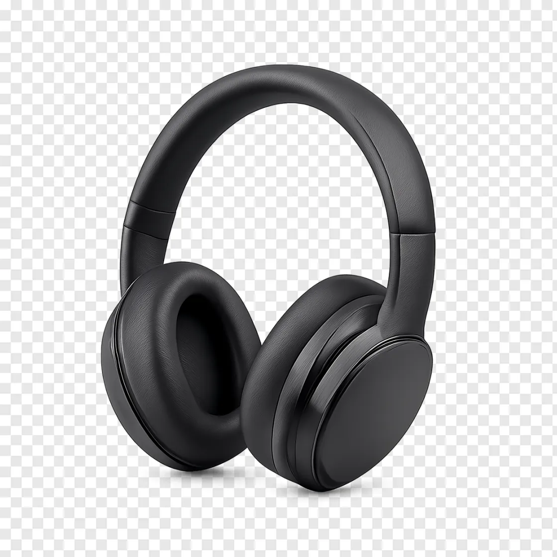 Premium Wireless Headphones PNG Transparent Image