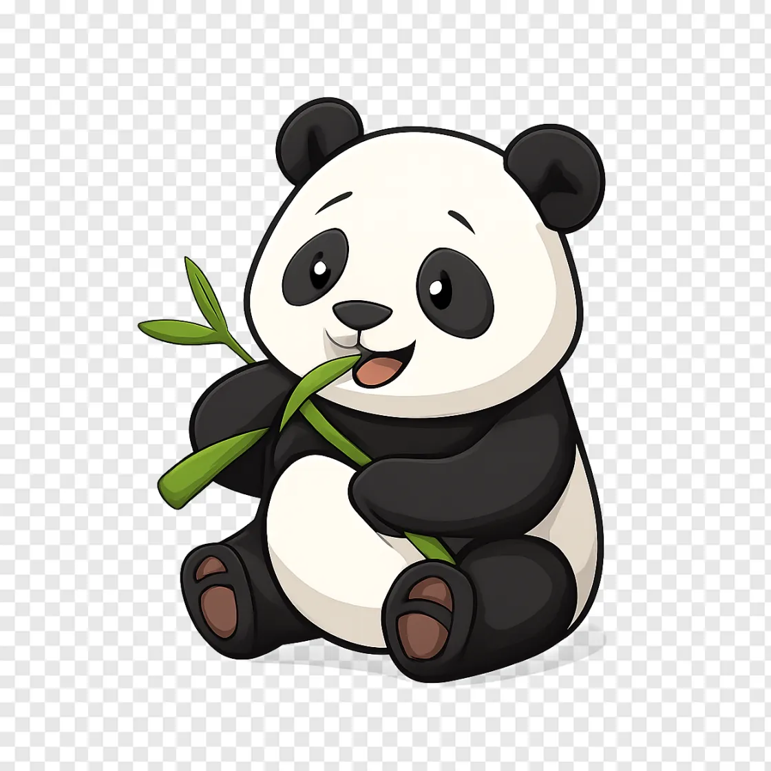 Cute Giant Panda PNG Image For Free Download