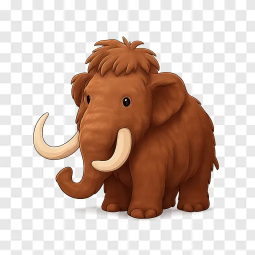 Woolly Mammoth PNG Transparent Image