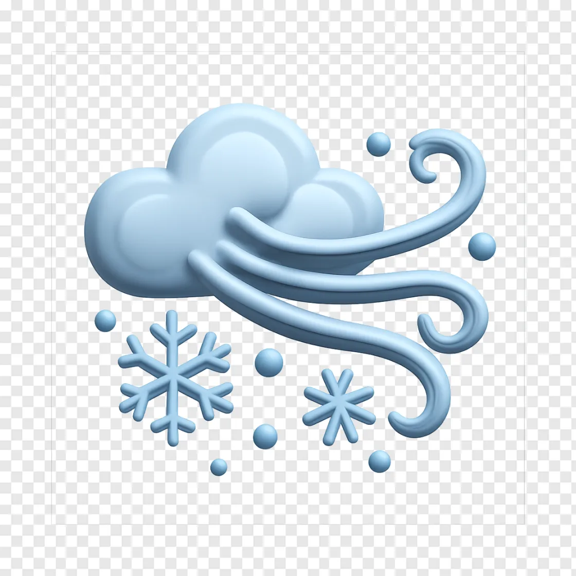 Severe Nor'easter Storm PNG Transparent Background