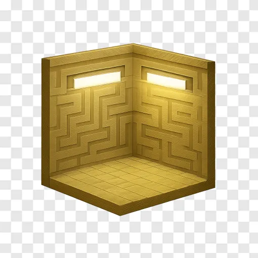 Minecraft Backrooms PNG Transparent Image