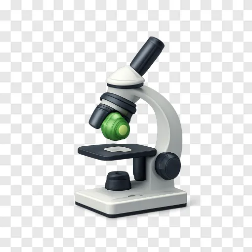 Science Microscope PNG Image With Transparent Background