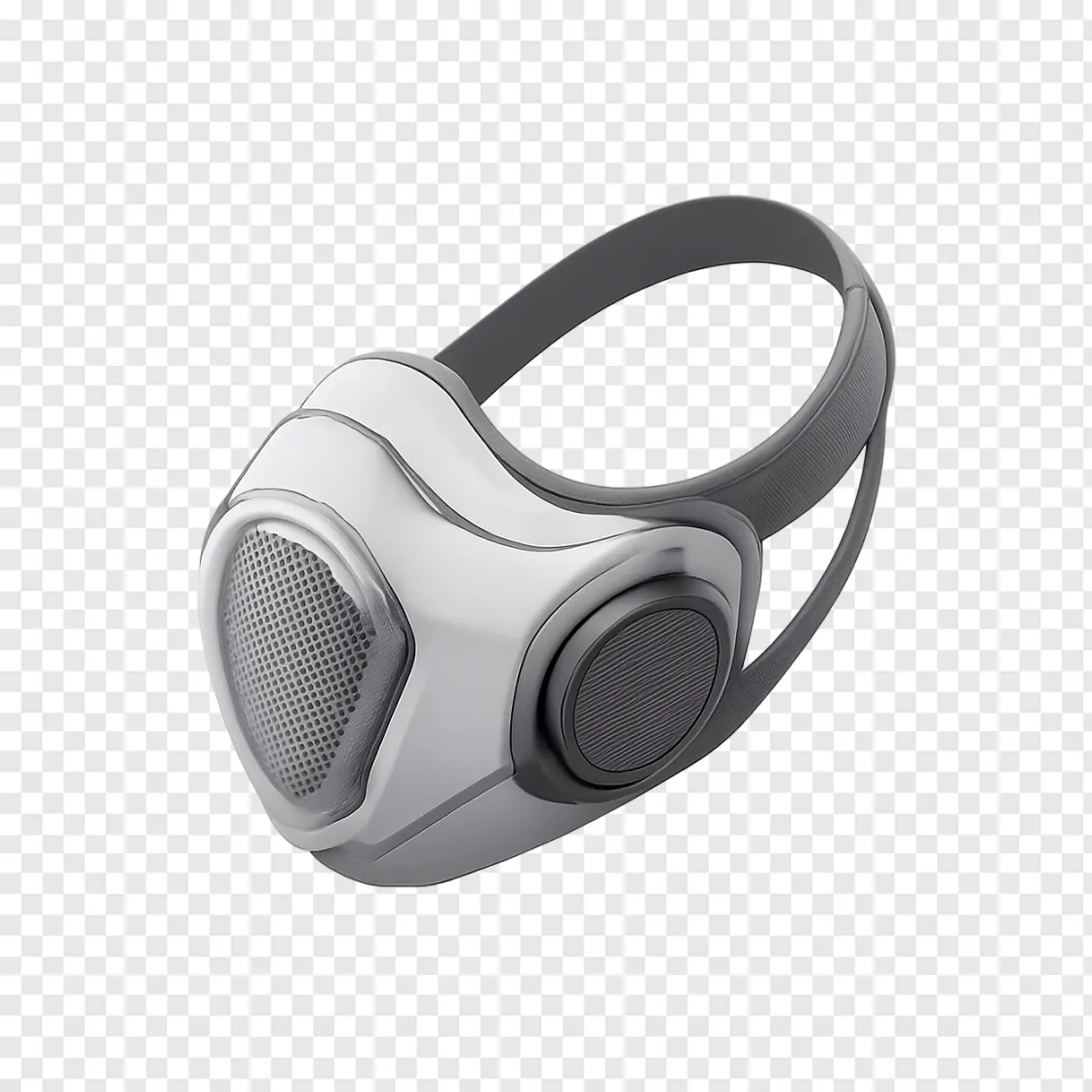Metabolic Breath Testing Mask PNG