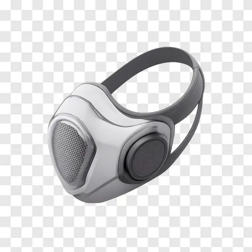 Metabolic Breath Testing Mask PNG