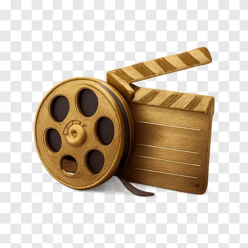 Cinema Film Reel PNG Transparent Background