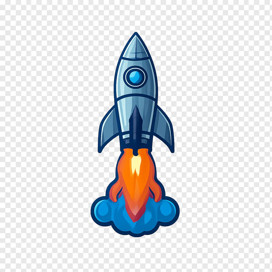 SpaceX Starship Rocket PNG Transparent Image