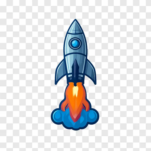 SpaceX Starship Rocket PNG Transparent Image