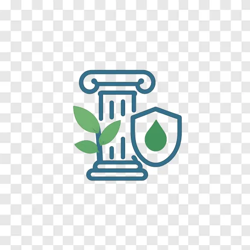 Ancient Ruins Protection PNG Vector Icon