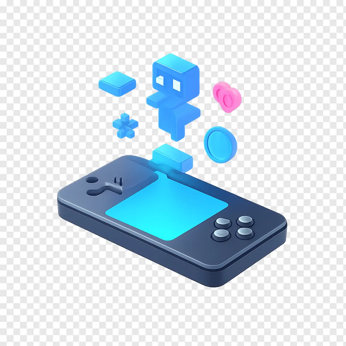AI Gaming Device PNG Transparent Image